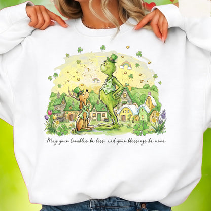 DTF Transfer – May Your Troubles Be Less Irish Quote