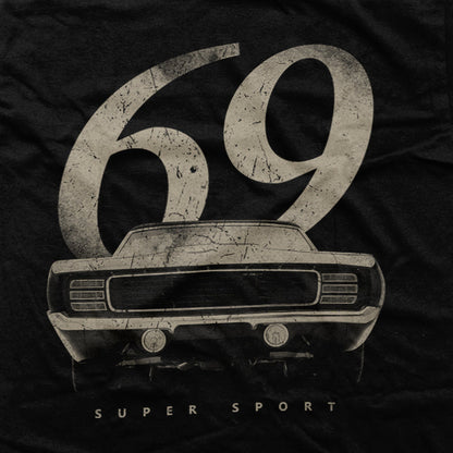 DTF Transfer Gear Heads - "69 Super Sport" Classic Car Design