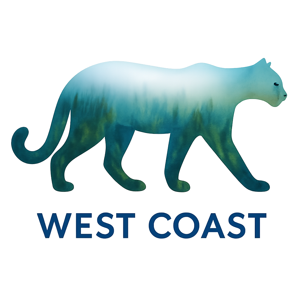 T-Shirt Hoody Crewnecks – West Coast Wildlife Series | Orca, Bear, Wolf, Sea Lion, Cougar, Vancouver Island