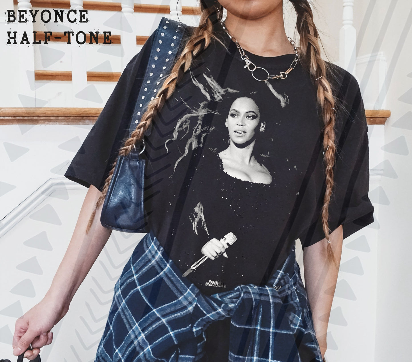 DTF Transfer Halftone HIP HOP Music