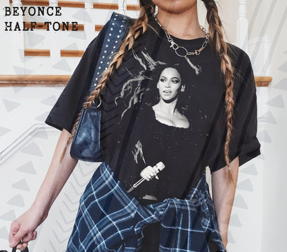 DTF Transfer Halftone HIP HOP Music