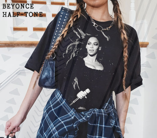 DTF Transfer Halftone HIP HOP Music