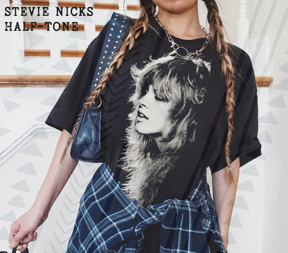 DTF Transfer Halftone Pop 70 Music Stevie