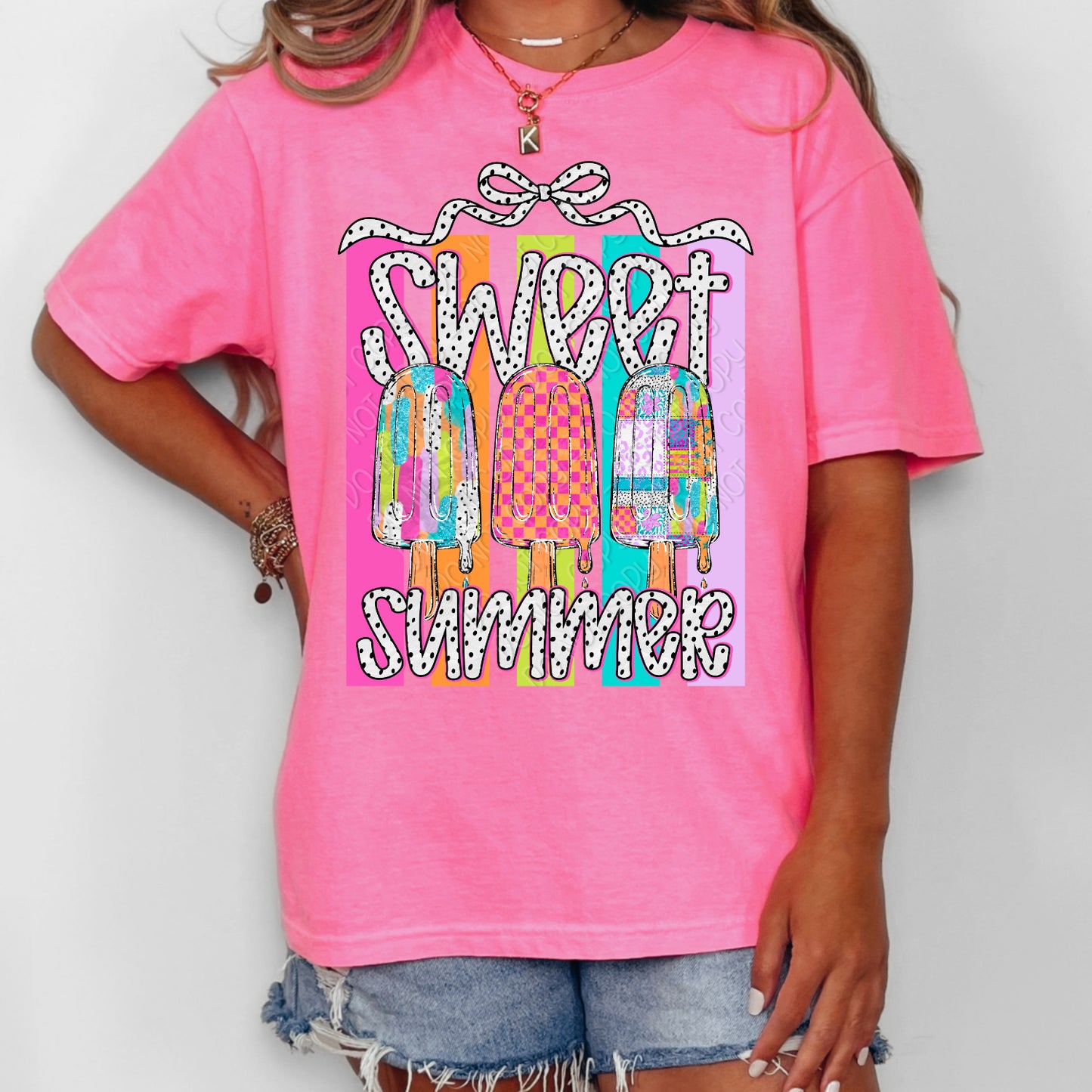 DTF Transfer Sweet Summer Retro Bright