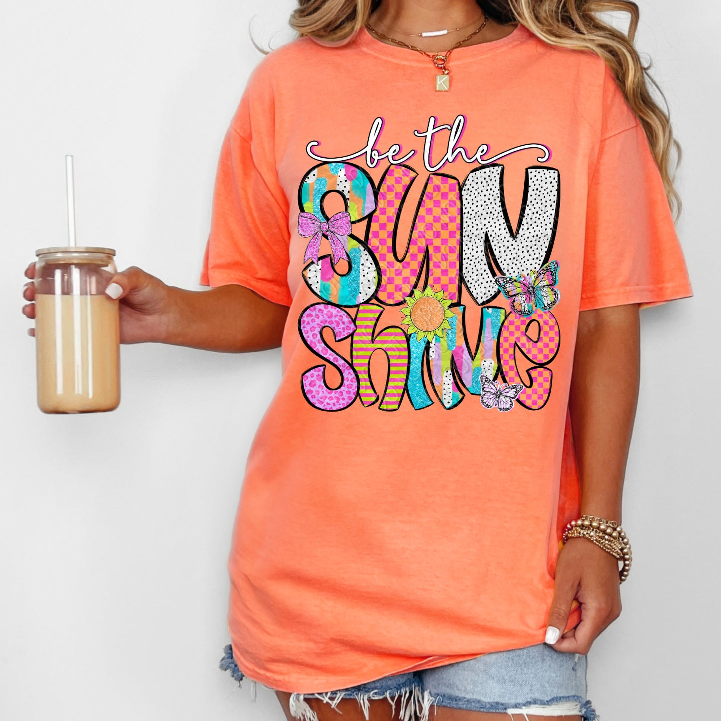 DTF Transfer Be The Sunshine Retro Inspirational