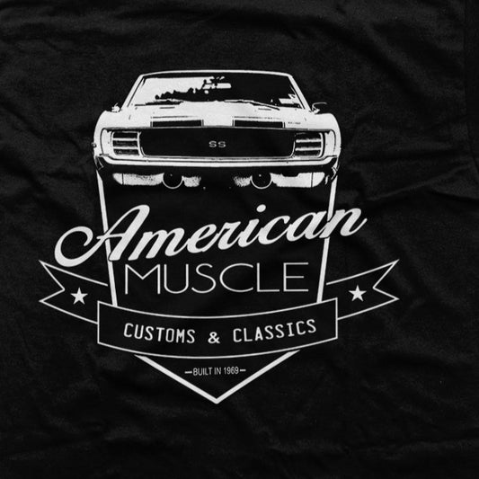 DTF Transfer Gear Heads - "American Muscle" Customs & Classics Design