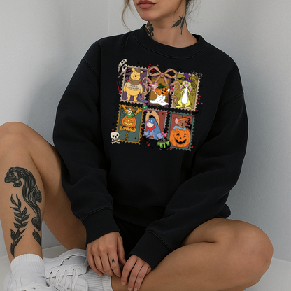 DTF Transfer Halloween – Cute Spooky Friends in Costume