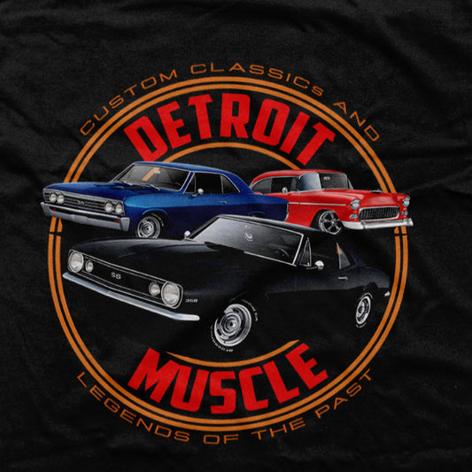 DTF Transfer Gear Heads - "Detroit Muscle" Custom Classics Design