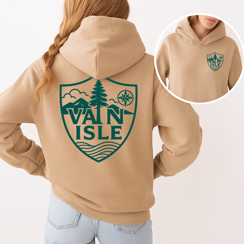 T-Shirt Hoodie Crewneck Van Isle Shield Hoodie – Vancouver Island Nautical Design