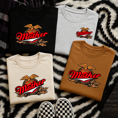 T-Shirt Sweatshirt Mother Eagle Bold Red Vintage – One Hell of a Mom