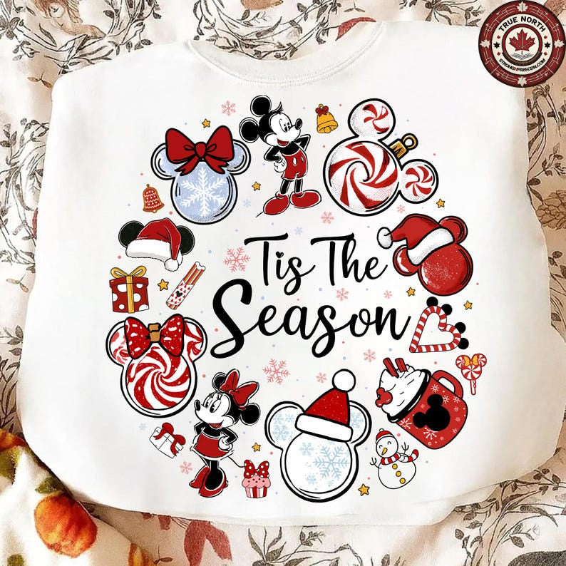 Sweatshirt Hoody – Tis the Season Christmas Design