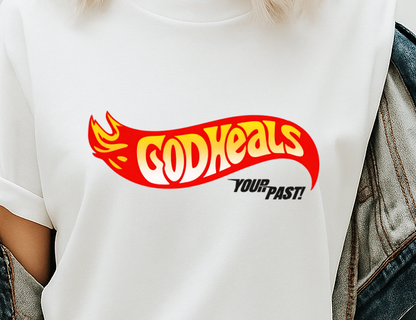 DTF Transfer God Heals Your Past Graphic