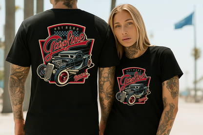 DTF Transfer Gasoline Racer Vintage Car