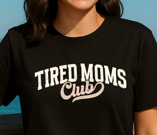 DTF Transfer Funny Mom Life Statement Design