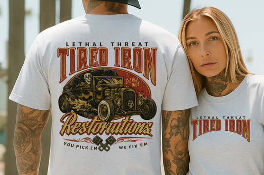 DTF Transfer - Tired Iron Restorations – Eat My Dust