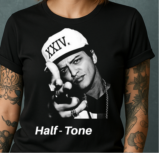 DTF Transfer Half-Tone Pop Artist