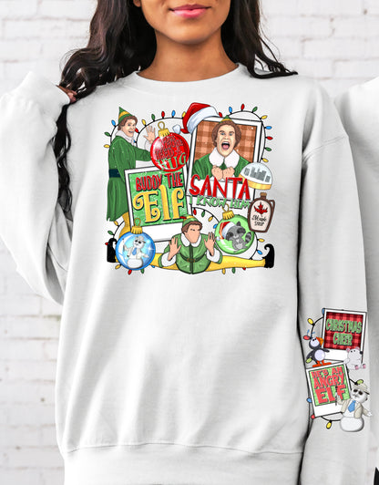 Sweatshirt Hoodie Or T-Shirt  Christmas Buddy Parody