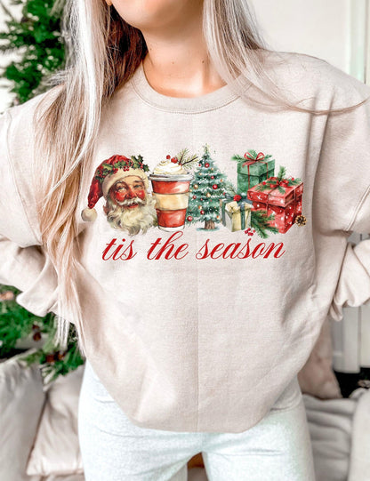 Sweatshirt Hoodie T-Shirt Christmas Tis The Season