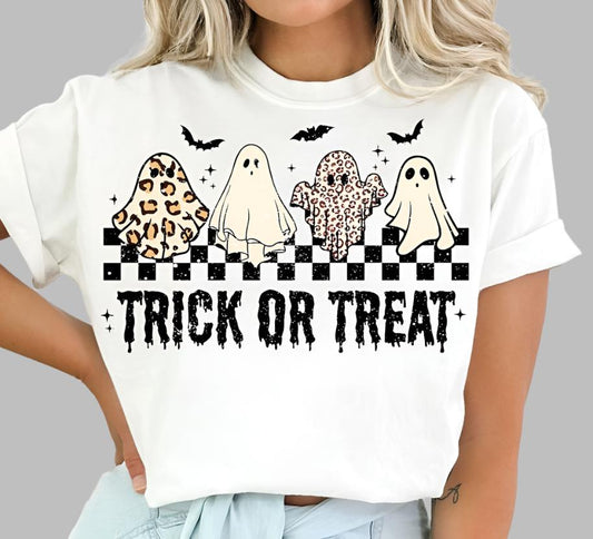 Sweatshirt Or Hoodie T-Shirt  Fall Halloween Trick Or Treat