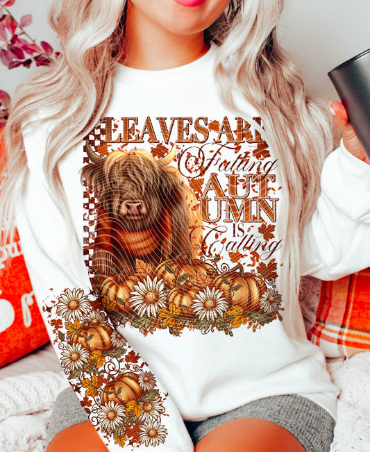 Sweatshirt T-Shirt Fall Halloween Fall Leaves Are Falling Autumn Is Calling