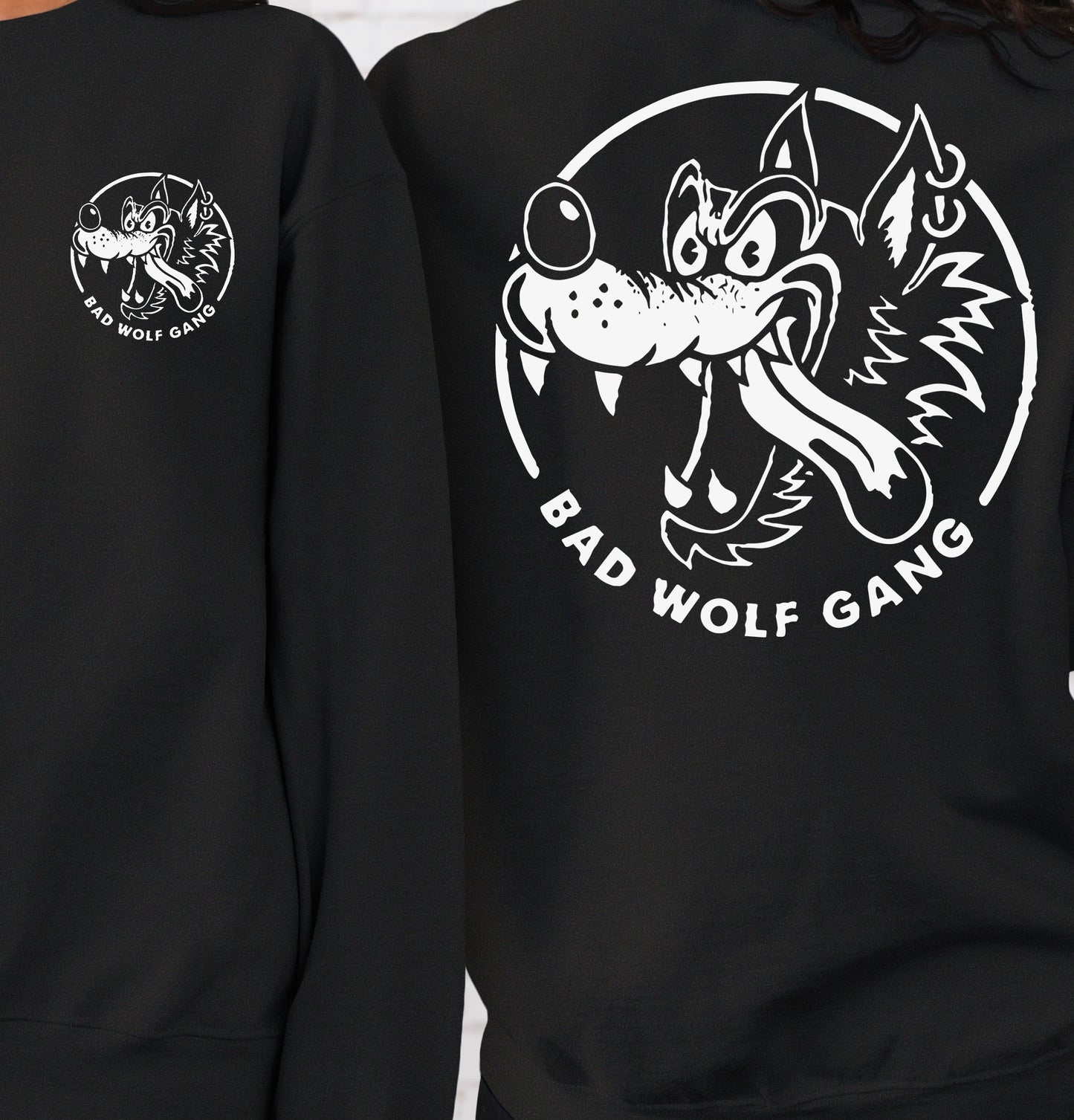 Sweatshirt Hoodie Or T-Shirt  Gear Heads Bad Wolfe Gang