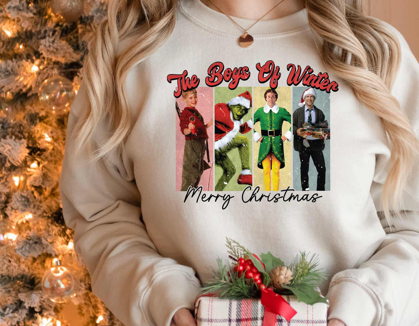 Sweatshirt Crew T-Shirt & Hoodie  Christmas  The Boys Of Winter