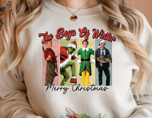 Sweatshirt Crew T-Shirt & Hoodie  Christmas  The Boys Of Winter