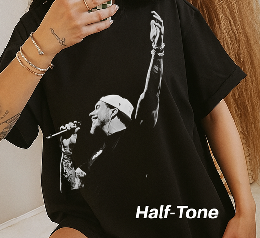 DTF Transfer Half-Tone Brandon L #2 Christian