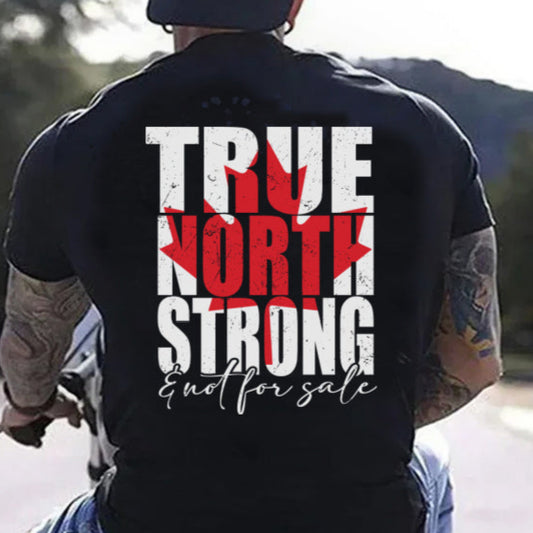 DTF Transfer True North Strong Rustic Vintage