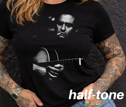 DTF Transfer Half-Tone Cash Country