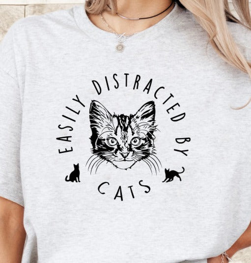 DTF Transfer Country Distracted By Cats