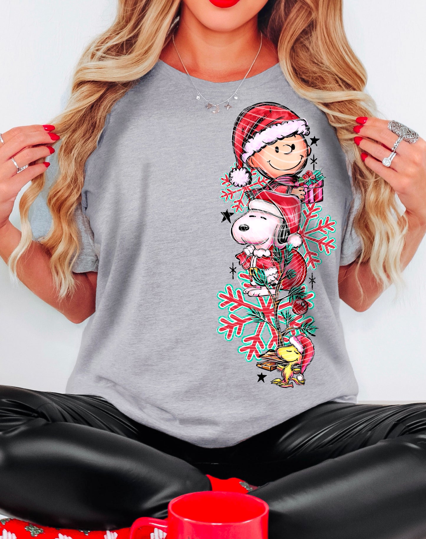 DTF Transfer – Charlie B & Dog Christmas Collection