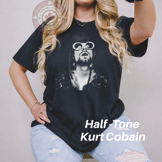 DTF Transfer Half-Tone Music Artist