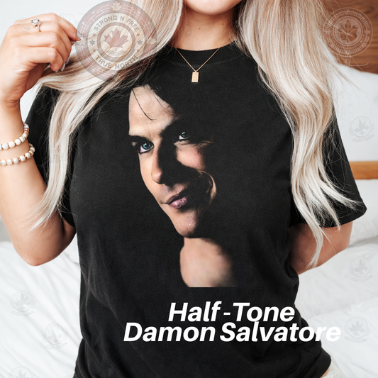 DTF Transfer Halftone D Salvatore  Vampire
