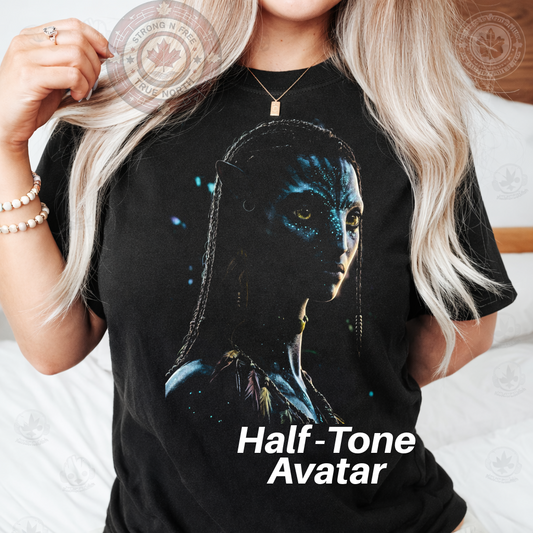 DTF Transfer Half-Tone Classic  Movie