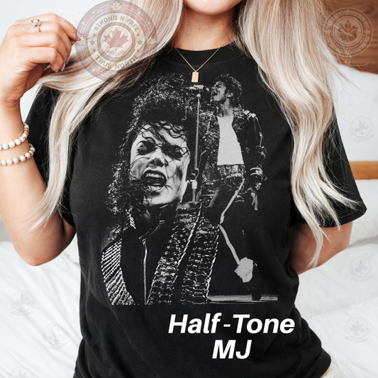 DTF Transfer Half-Tone Classic Musician
