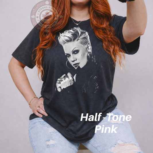 DTF Transfer Half-Tone Pop Artist