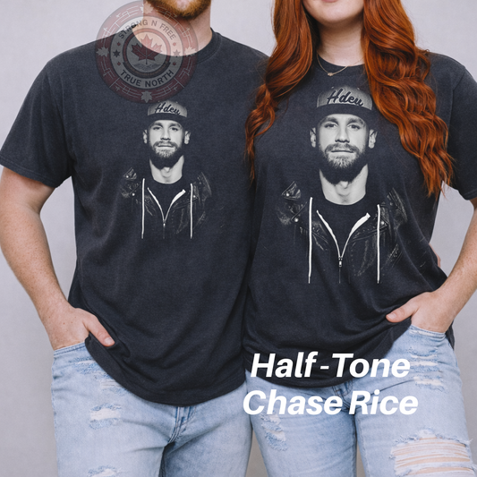 DTF Transfer Half-Tone Country Artist