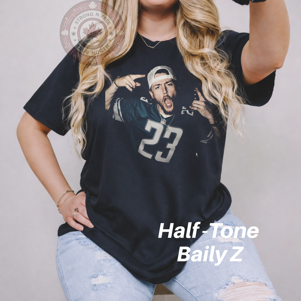 DTF Transfer Half-Tone Country Artist