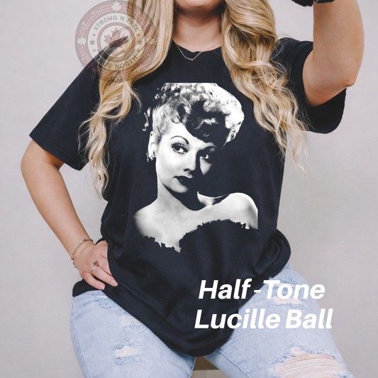 DTF Transfer Half-Tone Public Figure