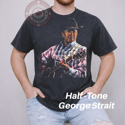 DTF Transfer Half-Tone Music Artist Country