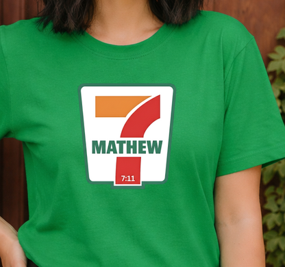 DTF Transfer Matthew 7:11 Christian Bible Verse Christian