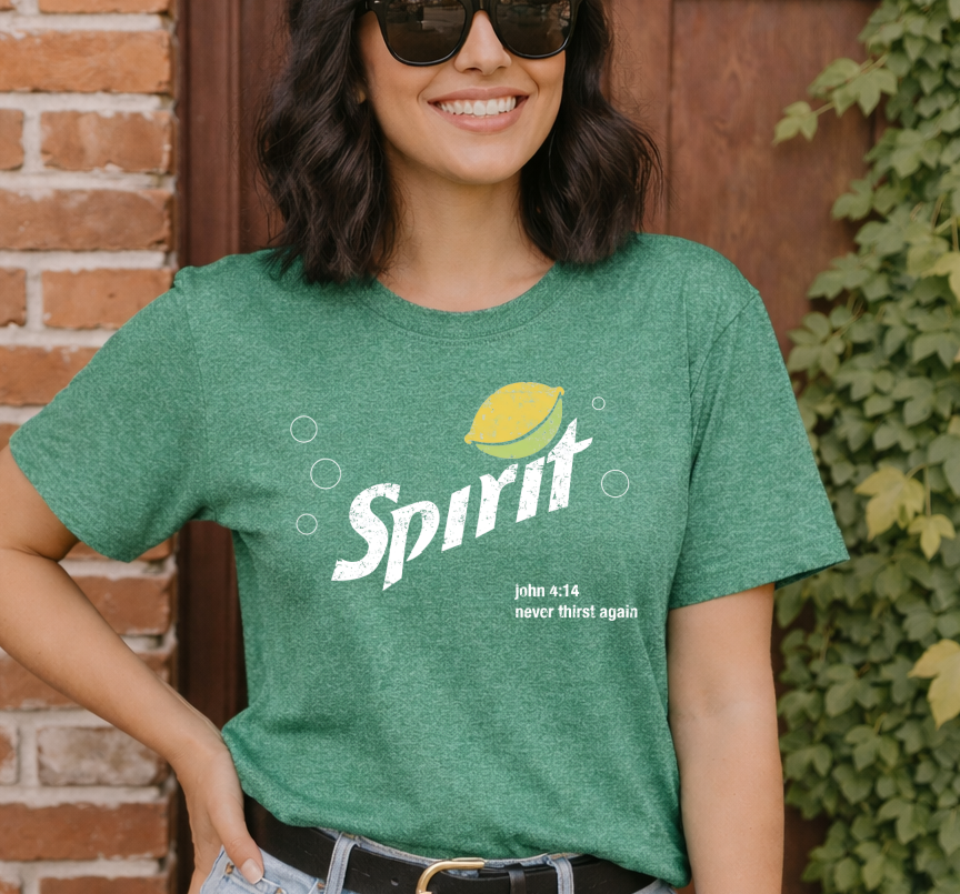 DTF Transfer Christian Wordplay Faith Design