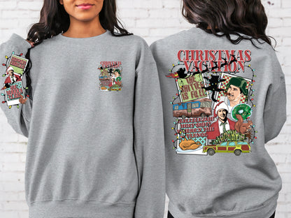 Sweatshirt Hoodie Or T-Shirt  Christmas Vacation The Family / Sleeve Print offered