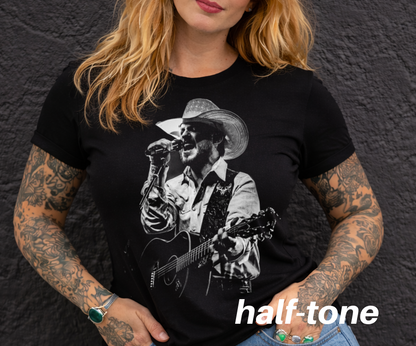 DTF Transfer Half-Tone Cody John-Son  Country