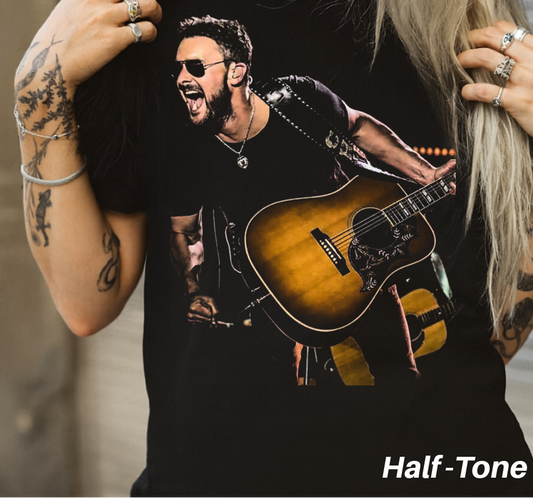 DTF Transfer Half-Tone Eric C The Chief Country