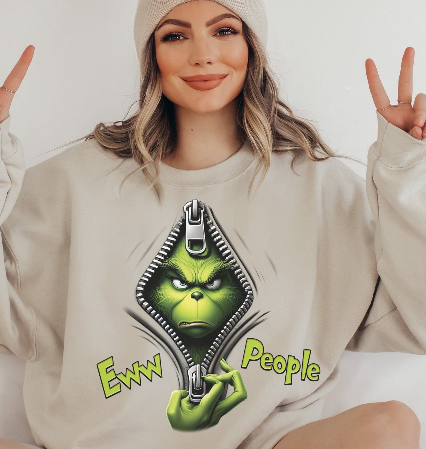 Sweatshirt Hoodie T-Shirt Christmas Grinchh EW People