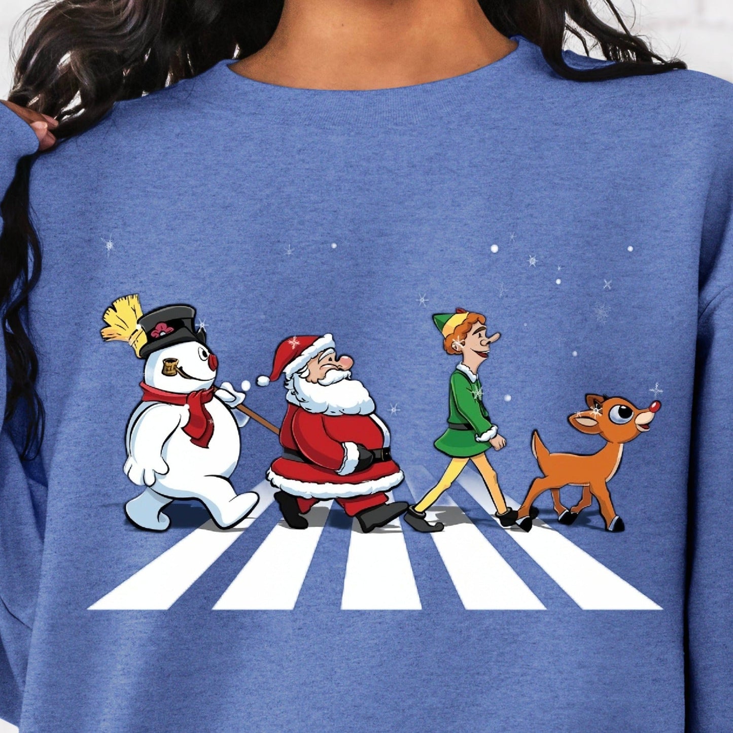 Sweatshirt Or T-Shirt  Christmas Frosty & Friends