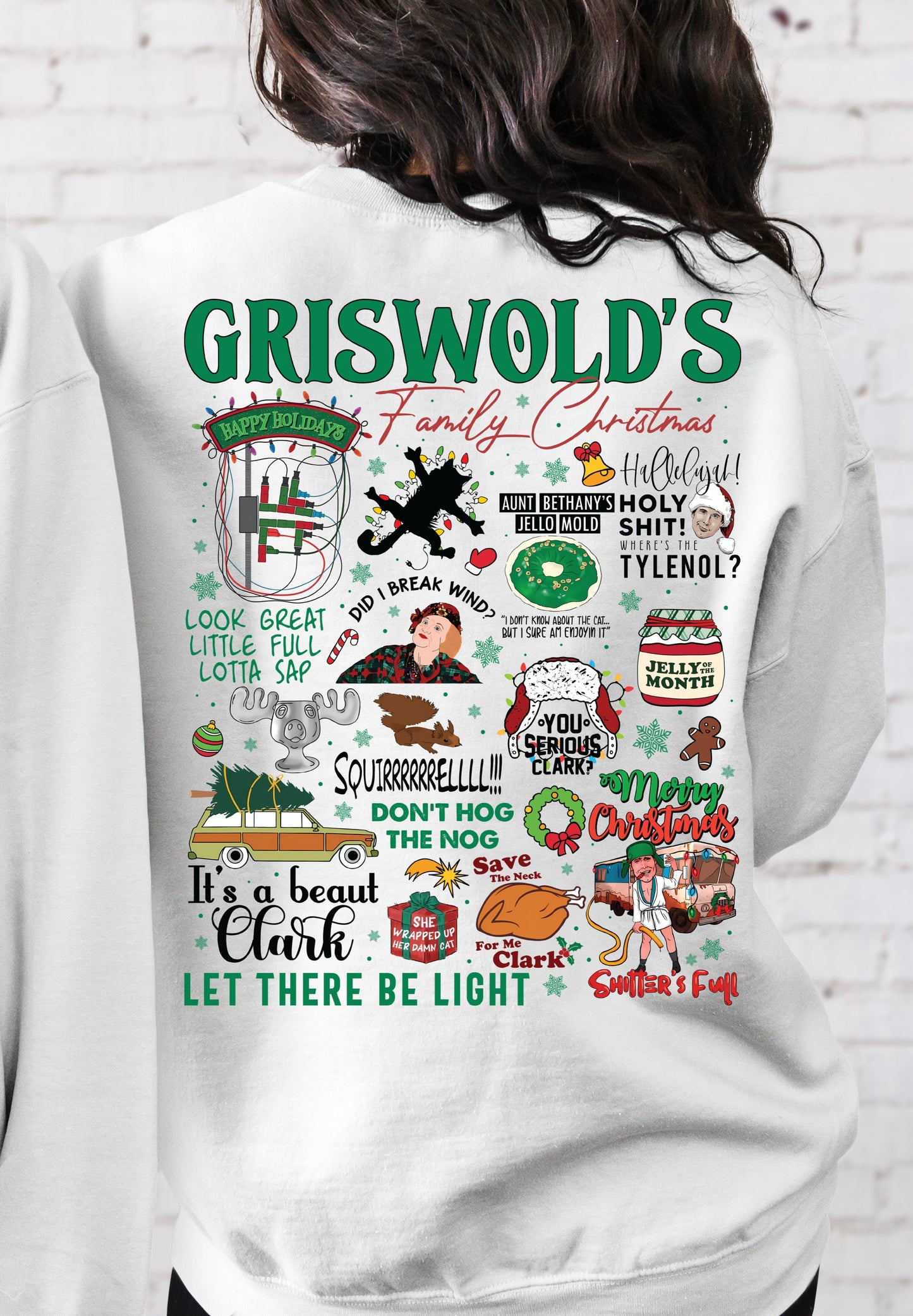 Sweatshirt Hoodie Or T-Shirt Christmas The Griswold's