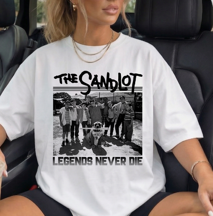DTF Transfer The Sandlott Legends Never Die Design
